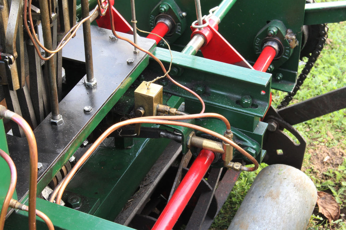 Steam lawnmower