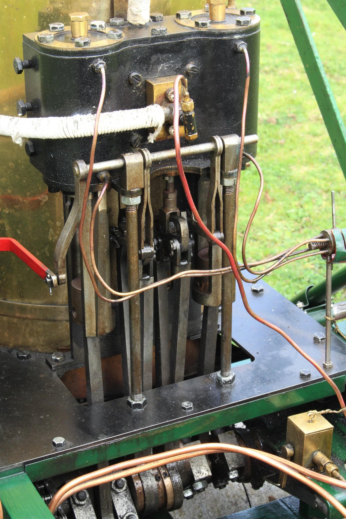 Steam lawnmower