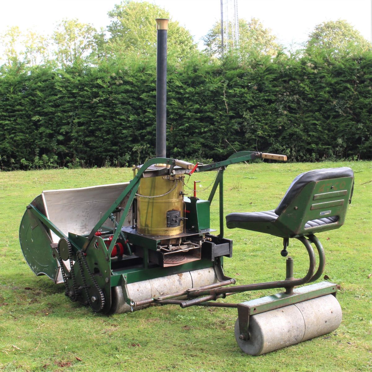 Steam lawnmower