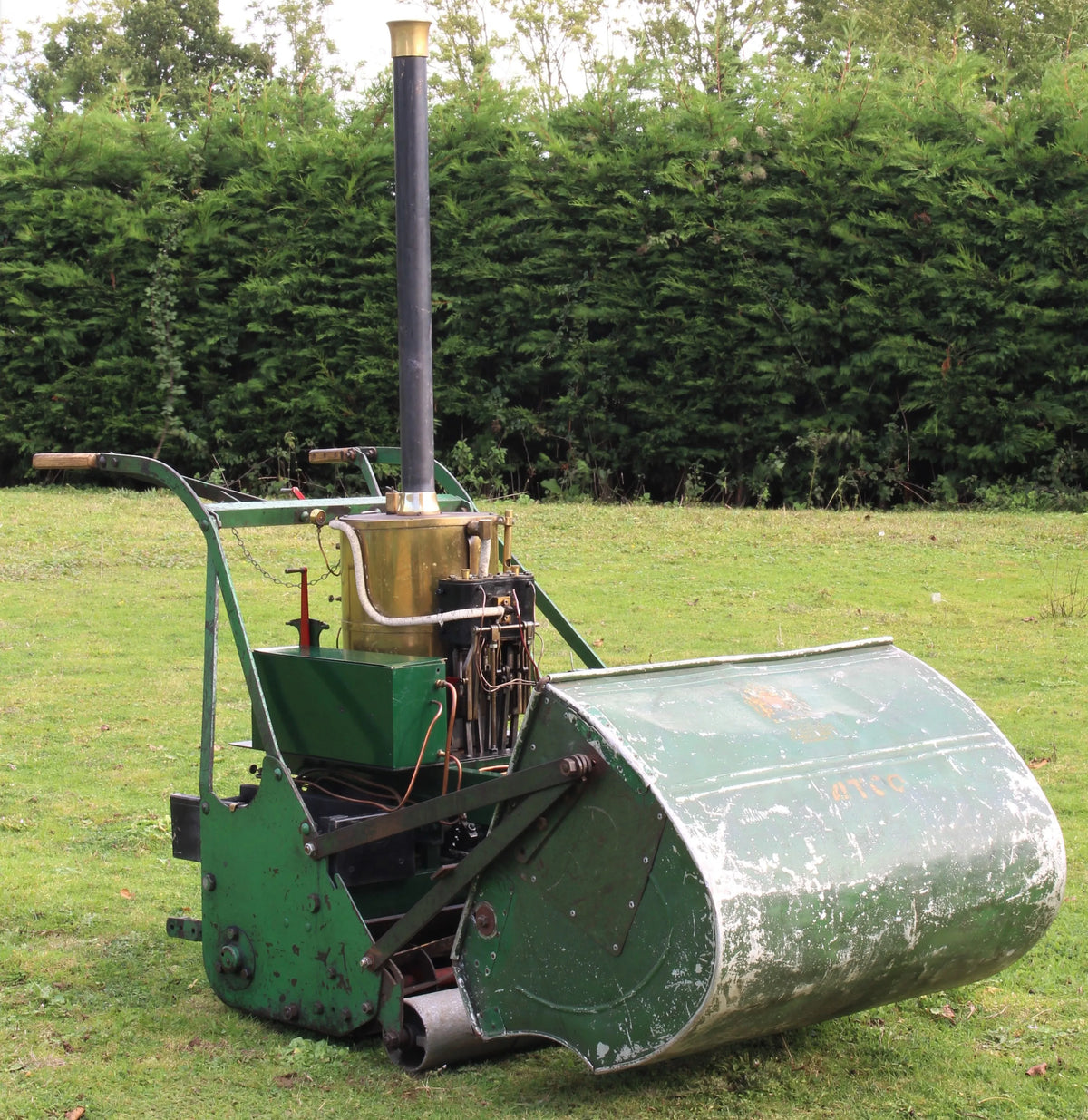Steam lawnmower