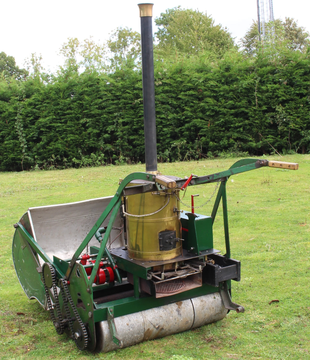 Steam lawnmower