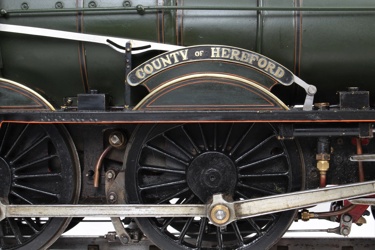 3 1/2 inch gauge GWR County 4-4-0