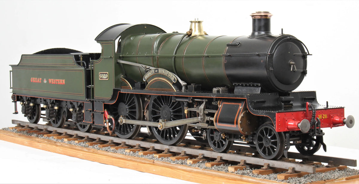 3 1/2 inch gauge GWR County 4-4-0
