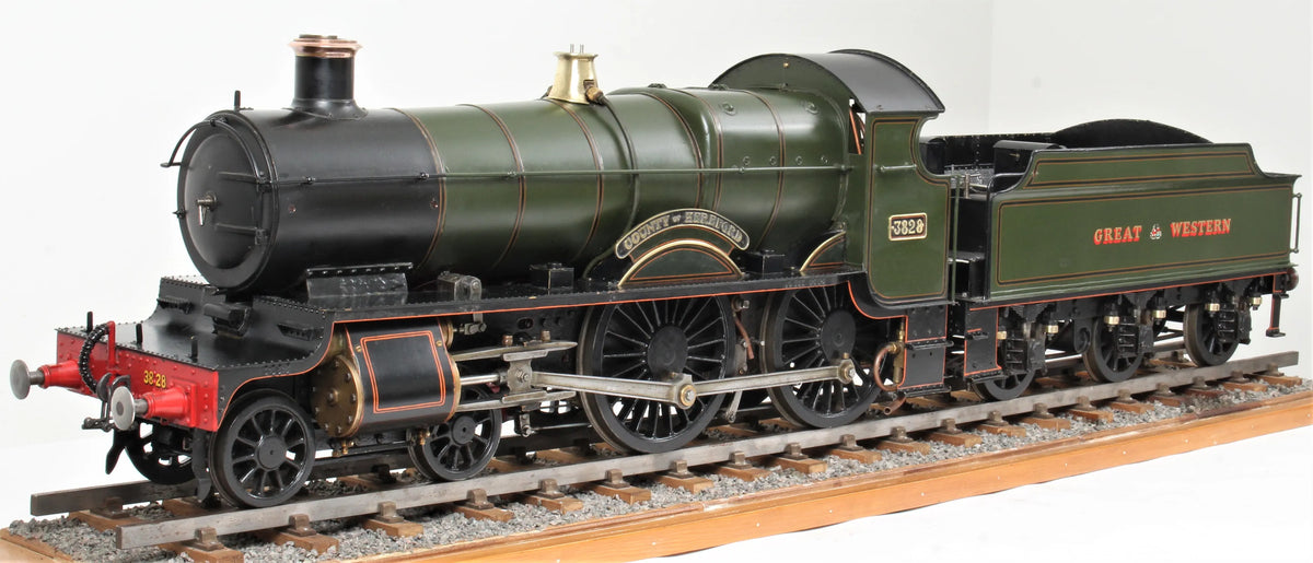 3 1/2 inch gauge GWR County 4-4-0