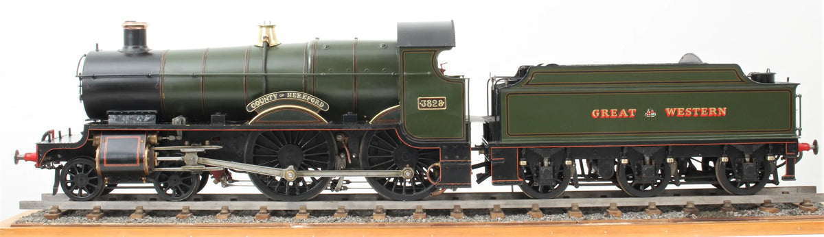3 1/2 inch gauge GWR County 4-4-0