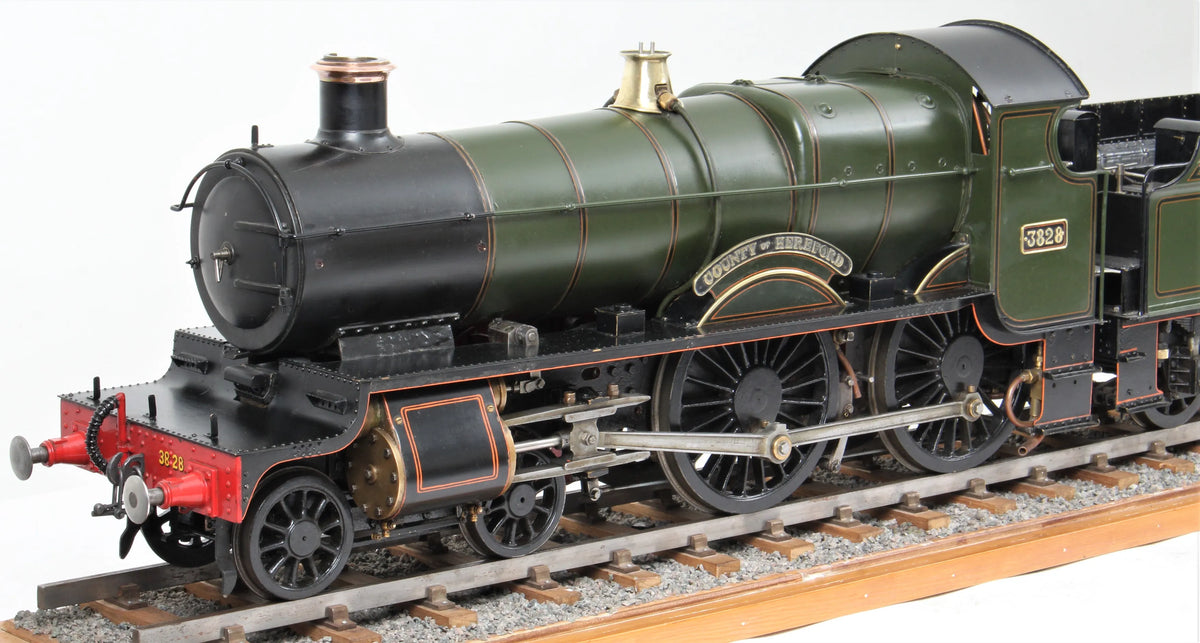 3 1/2 inch gauge GWR County 4-4-0