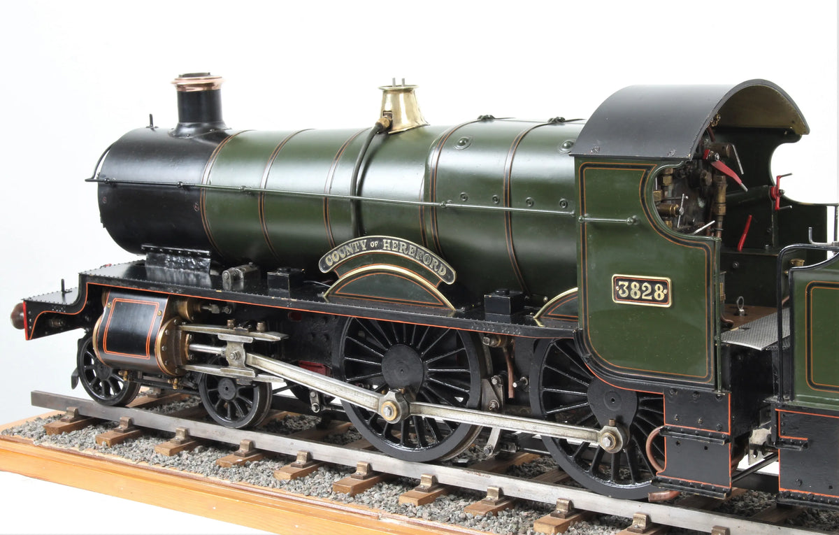 3 1/2 inch gauge GWR County 4-4-0