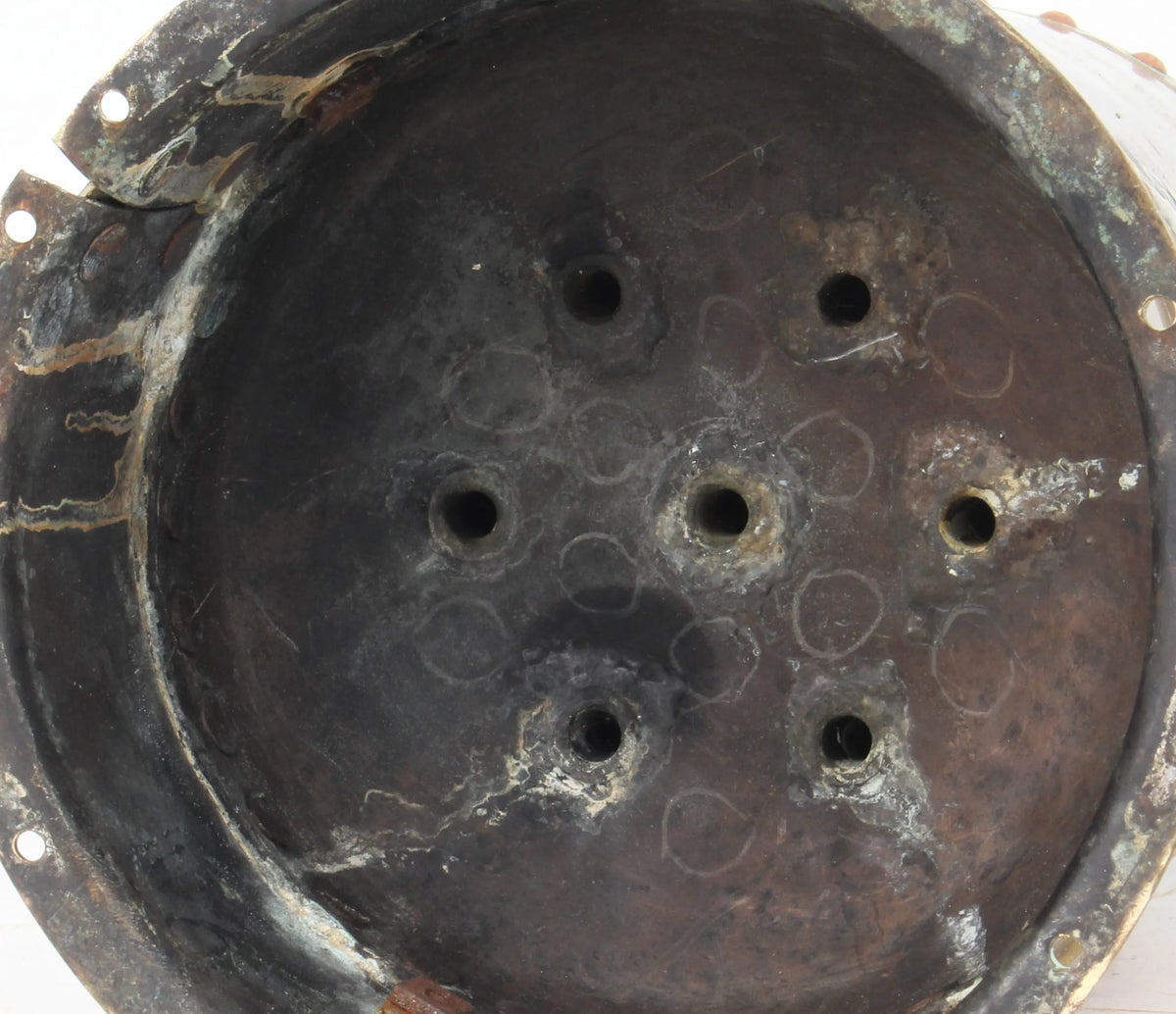 Vertical copper boiler