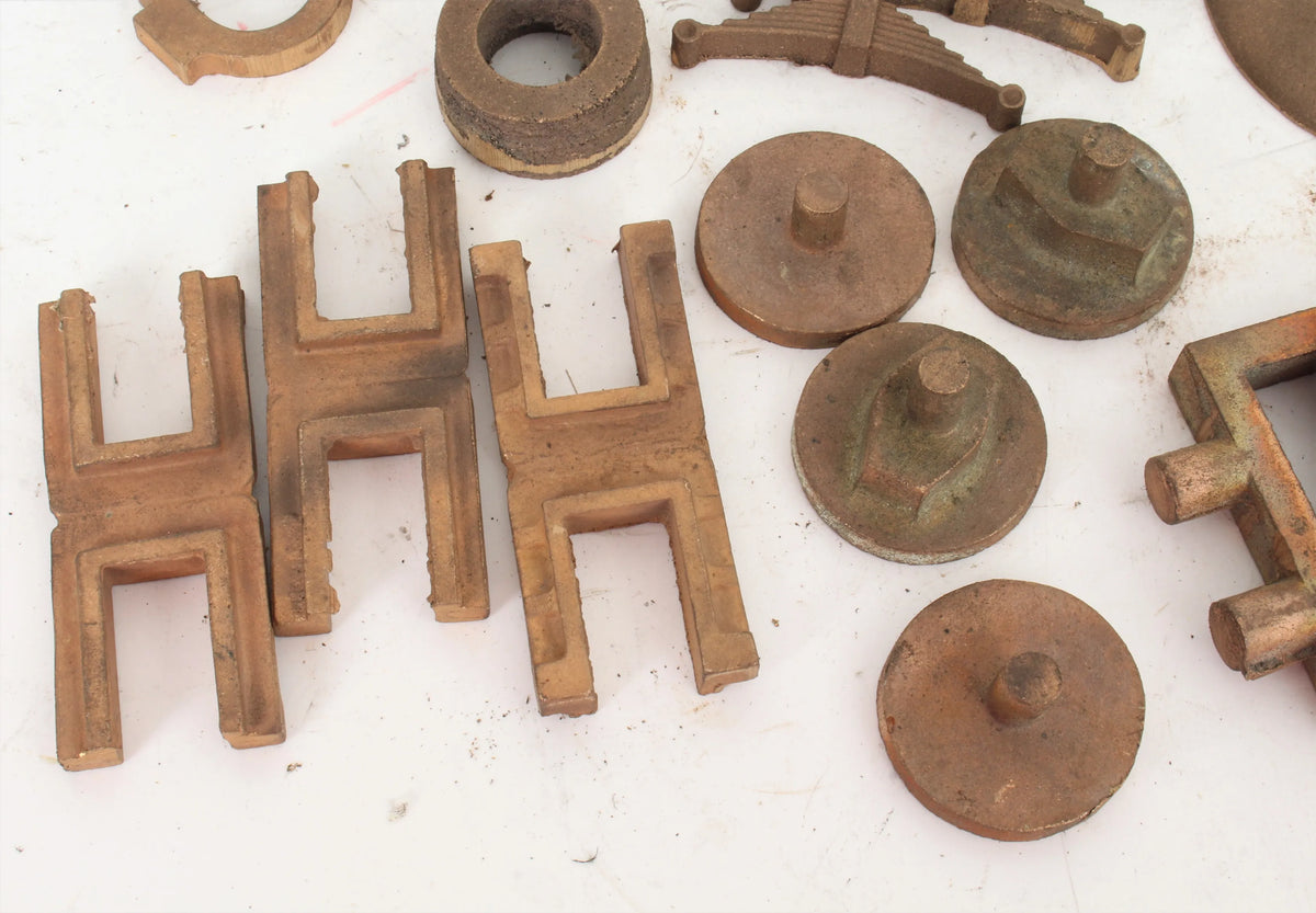 Frames & castings for 3 1/2 inch gauge LMS 4F