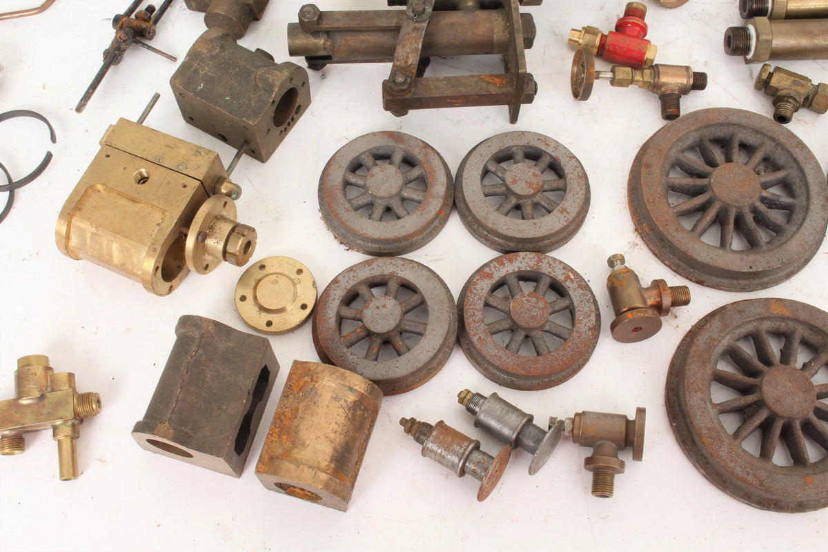 Box of miscellaneous parts & fittings
