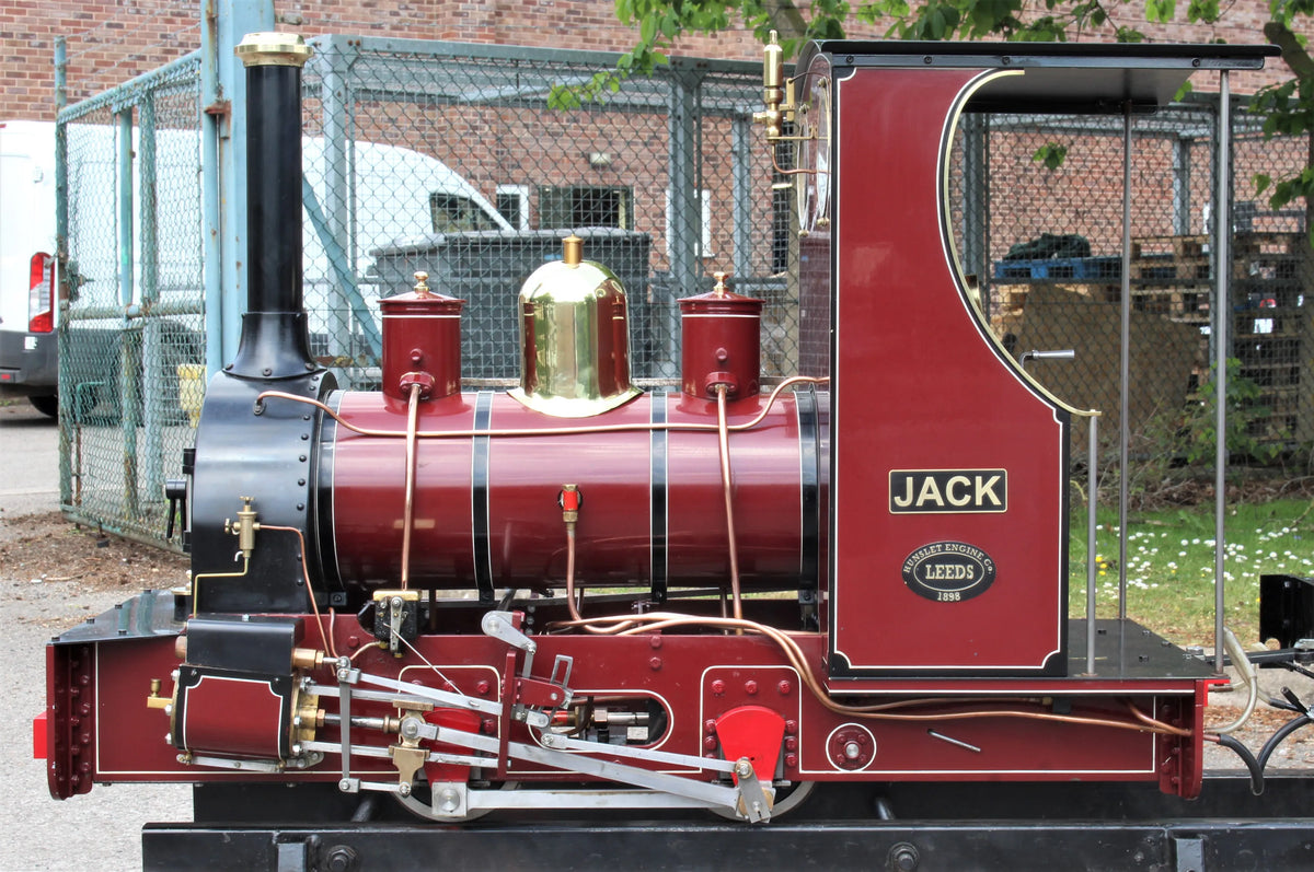 7 1/4 inch gauge Hunslet 0-4-0WT "Jack"