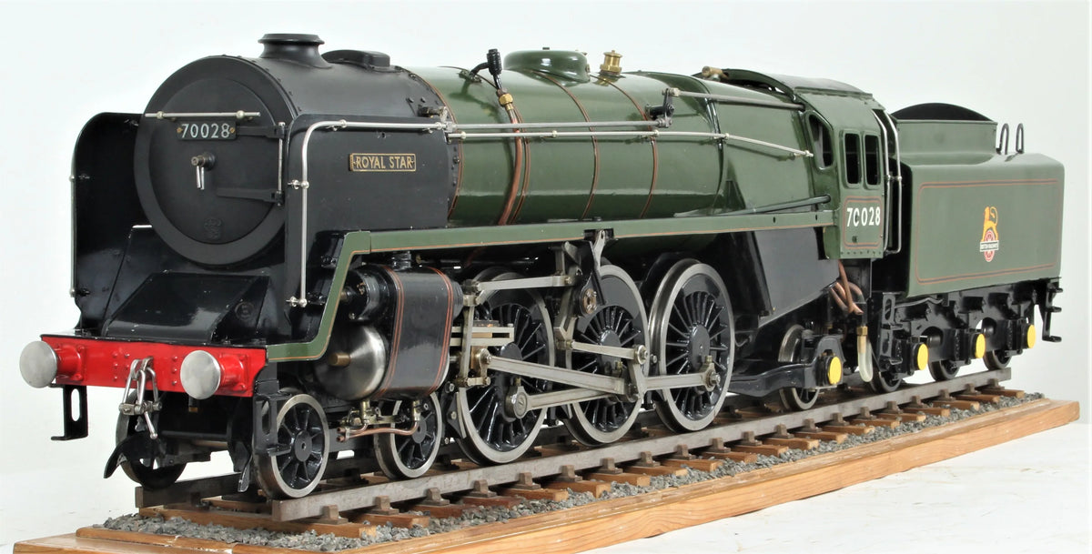 3 1/2 inch gauge Britannia 70028 "Royal Star"
