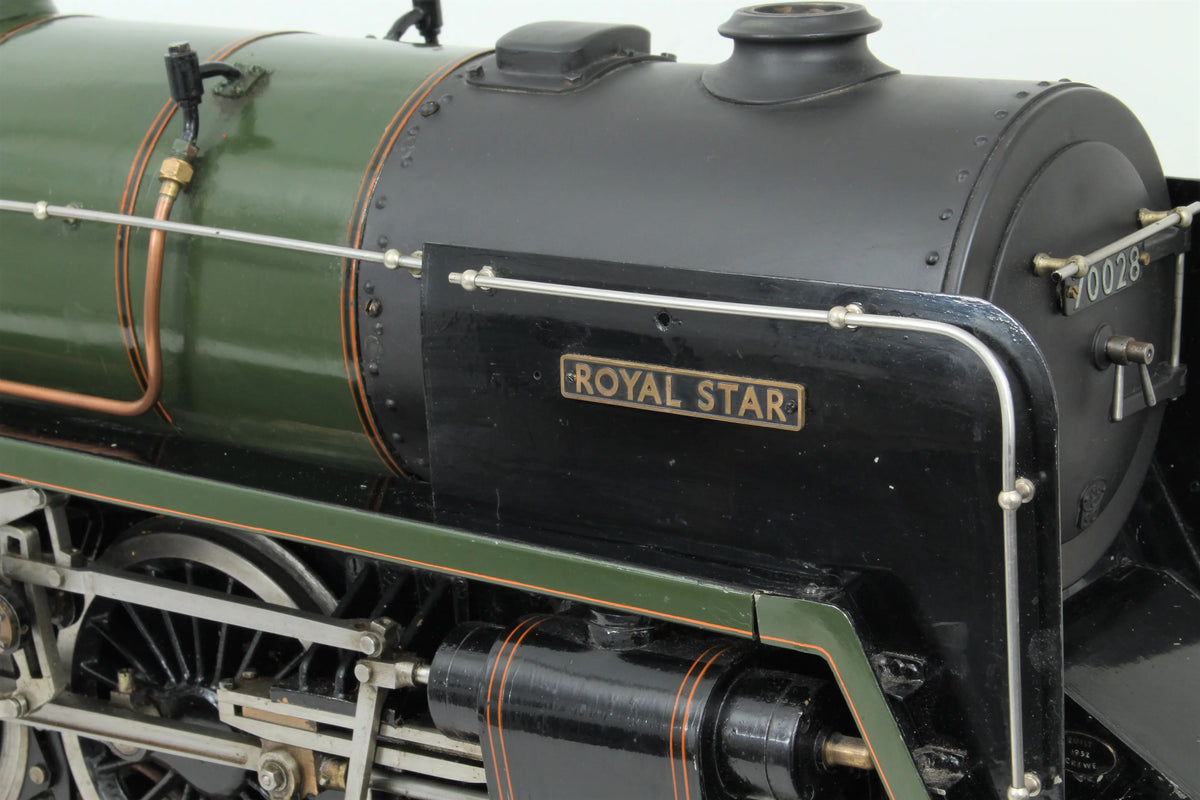 3 1/2 inch gauge Britannia 70028 "Royal Star"