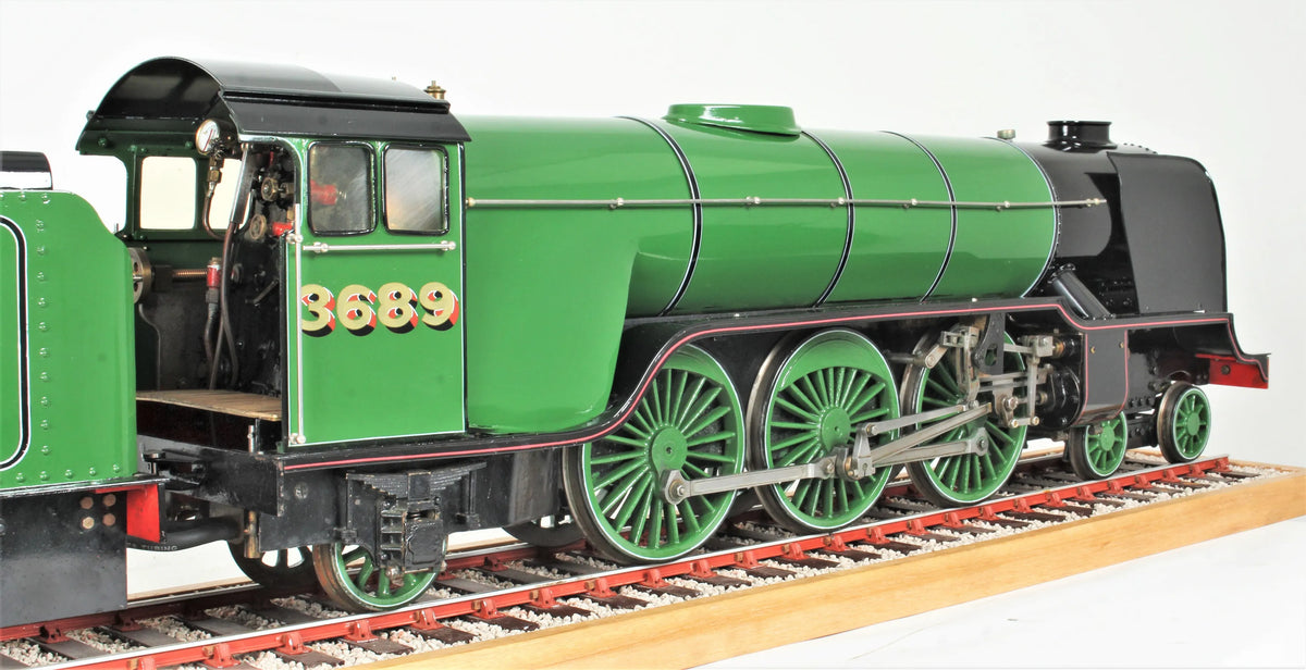 3 1/2 inch gauge Pacific "Hielan Lassie"