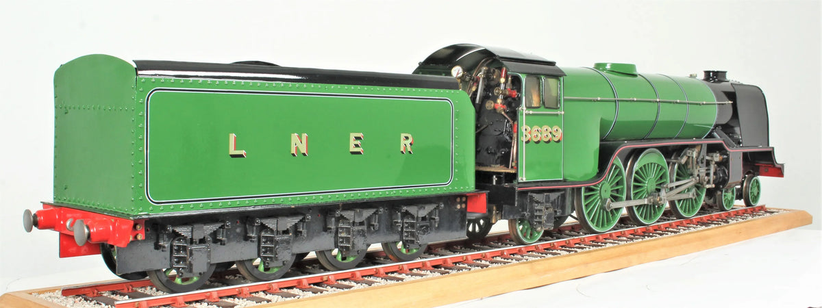 3 1/2 inch gauge Pacific "Hielan Lassie"