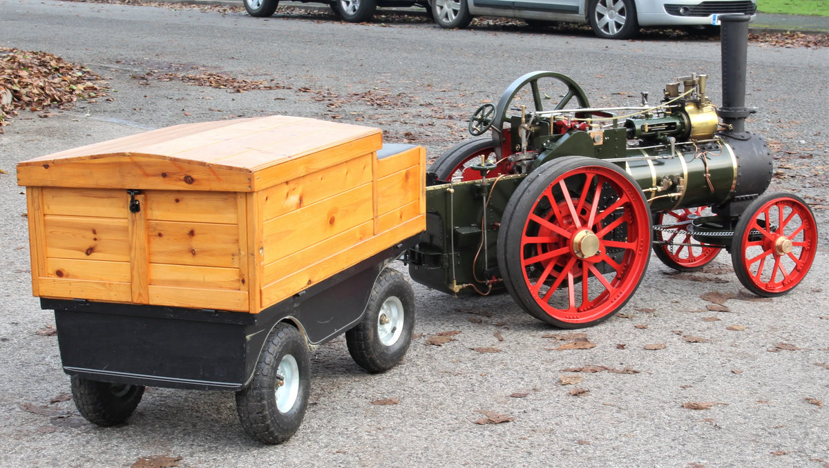 3 inch scale Foster with driving truck
