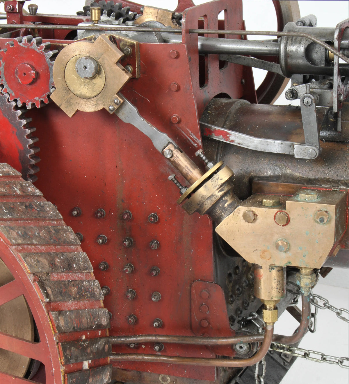 2 inch scale "Minnie" traction engine with driving truck