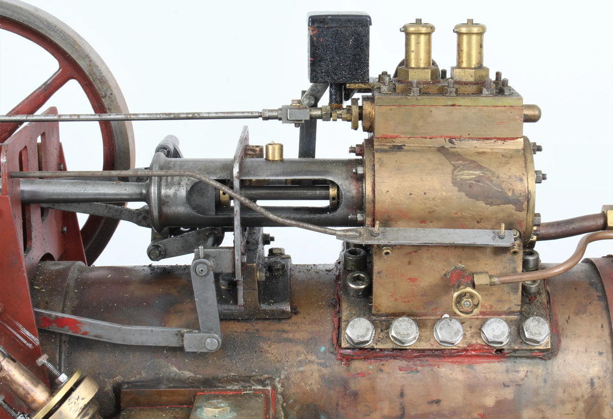 2 inch scale "Minnie" traction engine with driving truck