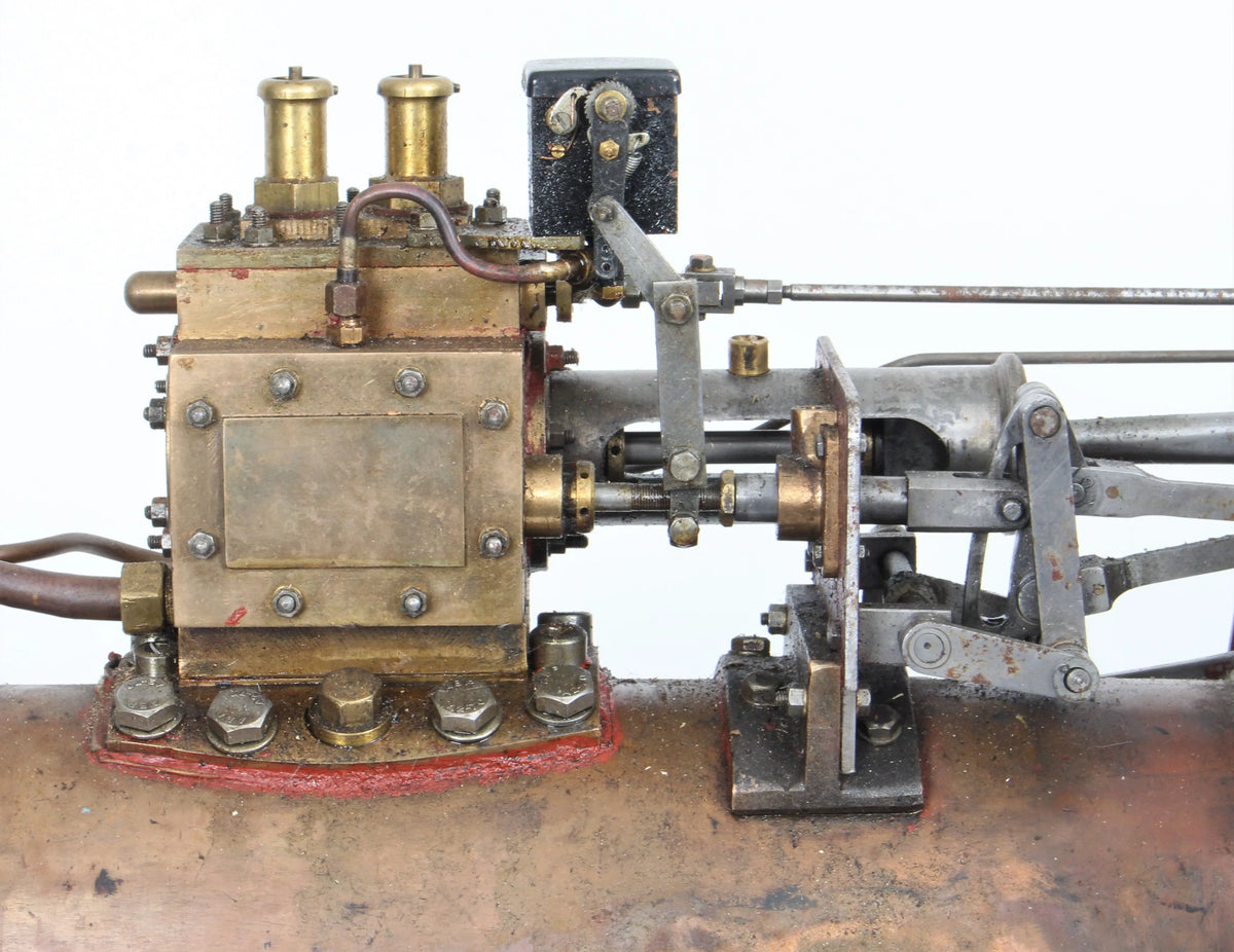 2 inch scale "Minnie" traction engine with driving truck