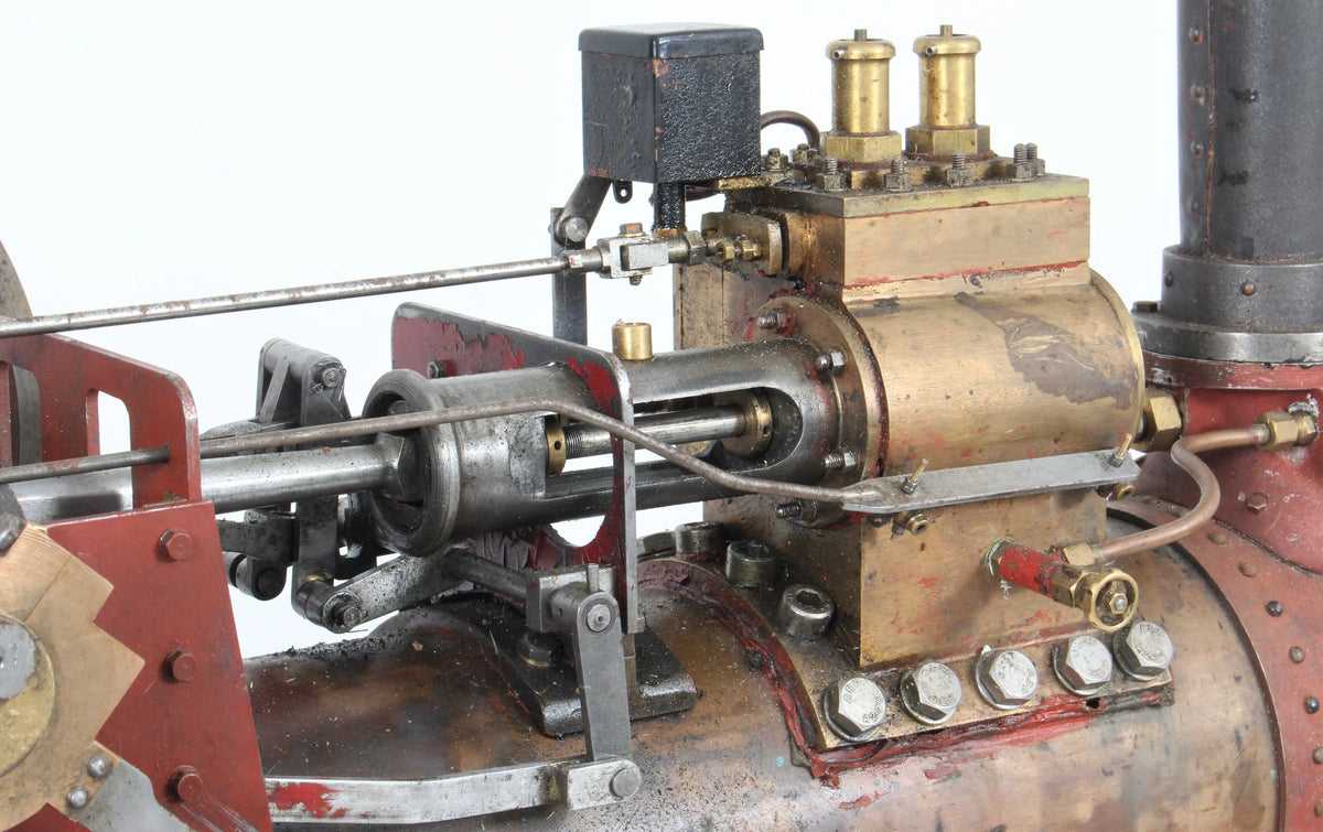 2 inch scale "Minnie" traction engine with driving truck