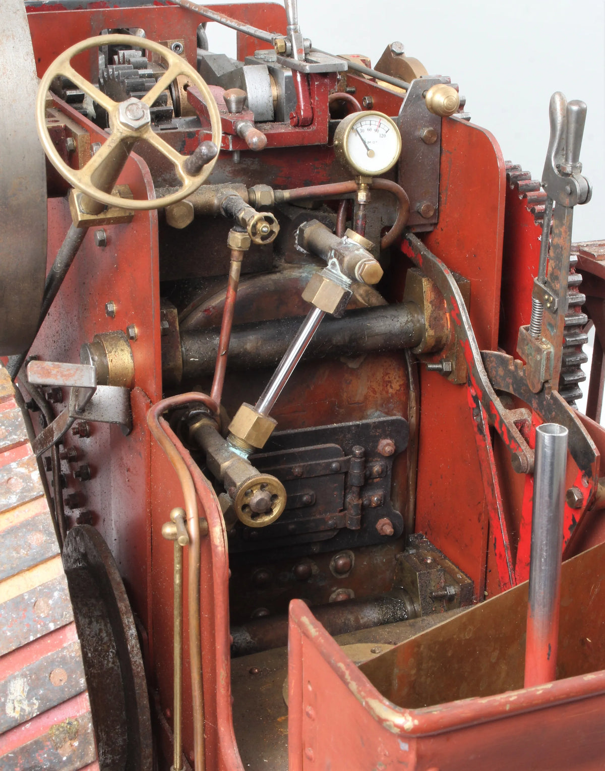 2 inch scale "Minnie" traction engine with driving truck