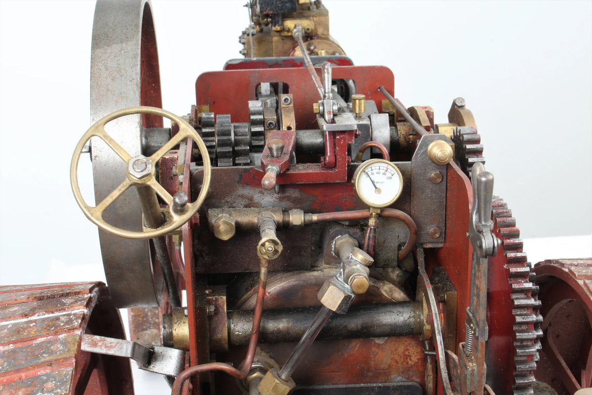 2 inch scale "Minnie" traction engine with driving truck
