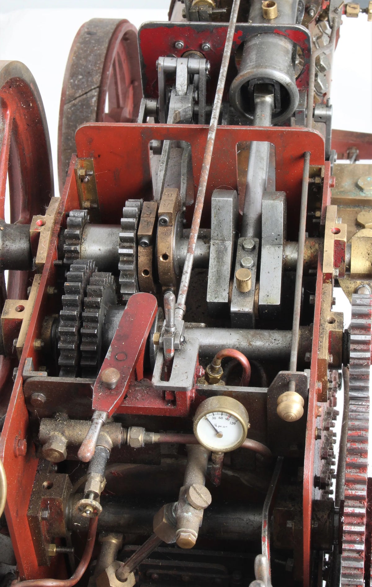2 inch scale "Minnie" traction engine with driving truck
