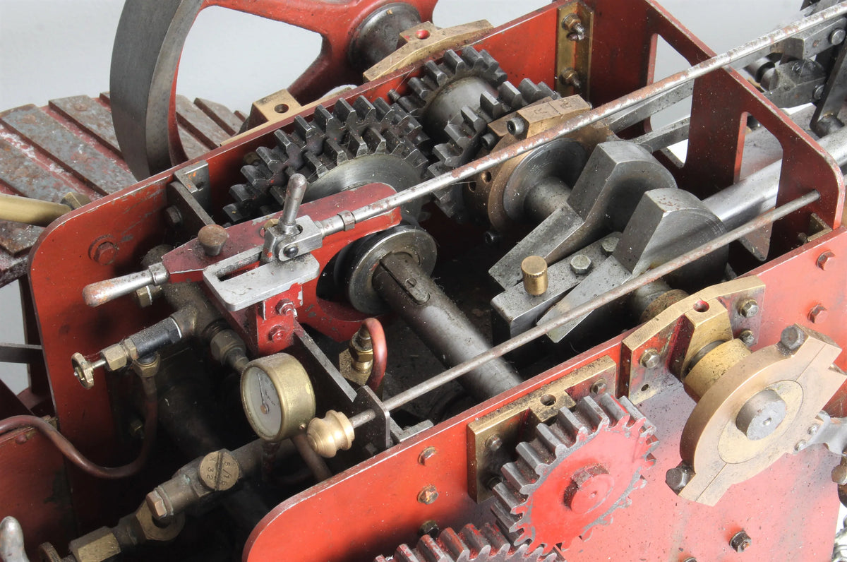 2 inch scale "Minnie" traction engine with driving truck