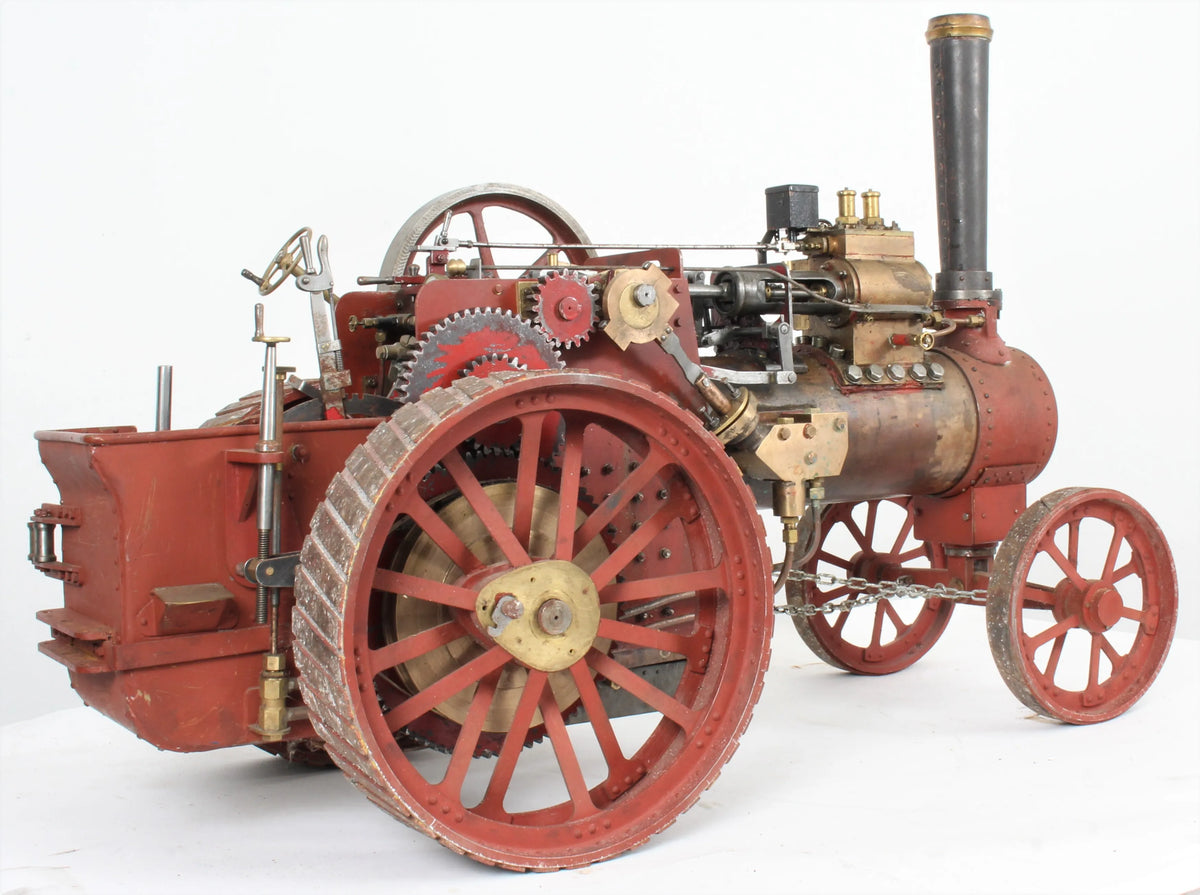 2 inch scale "Minnie" traction engine with driving truck