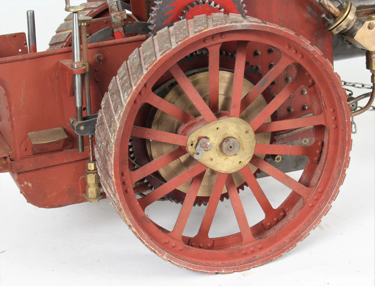 2 inch scale "Minnie" traction engine with driving truck