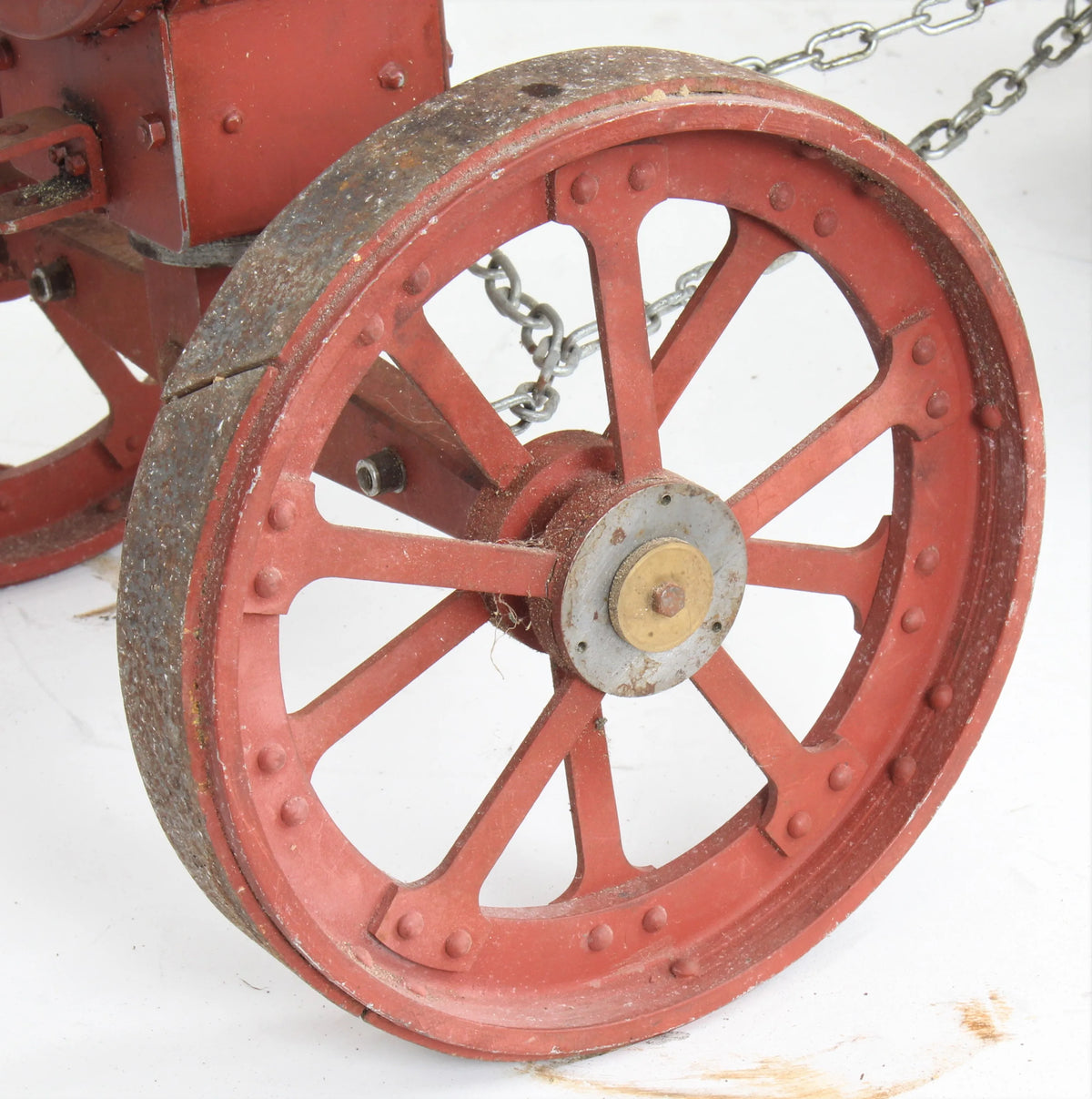 2 inch scale "Minnie" traction engine with driving truck