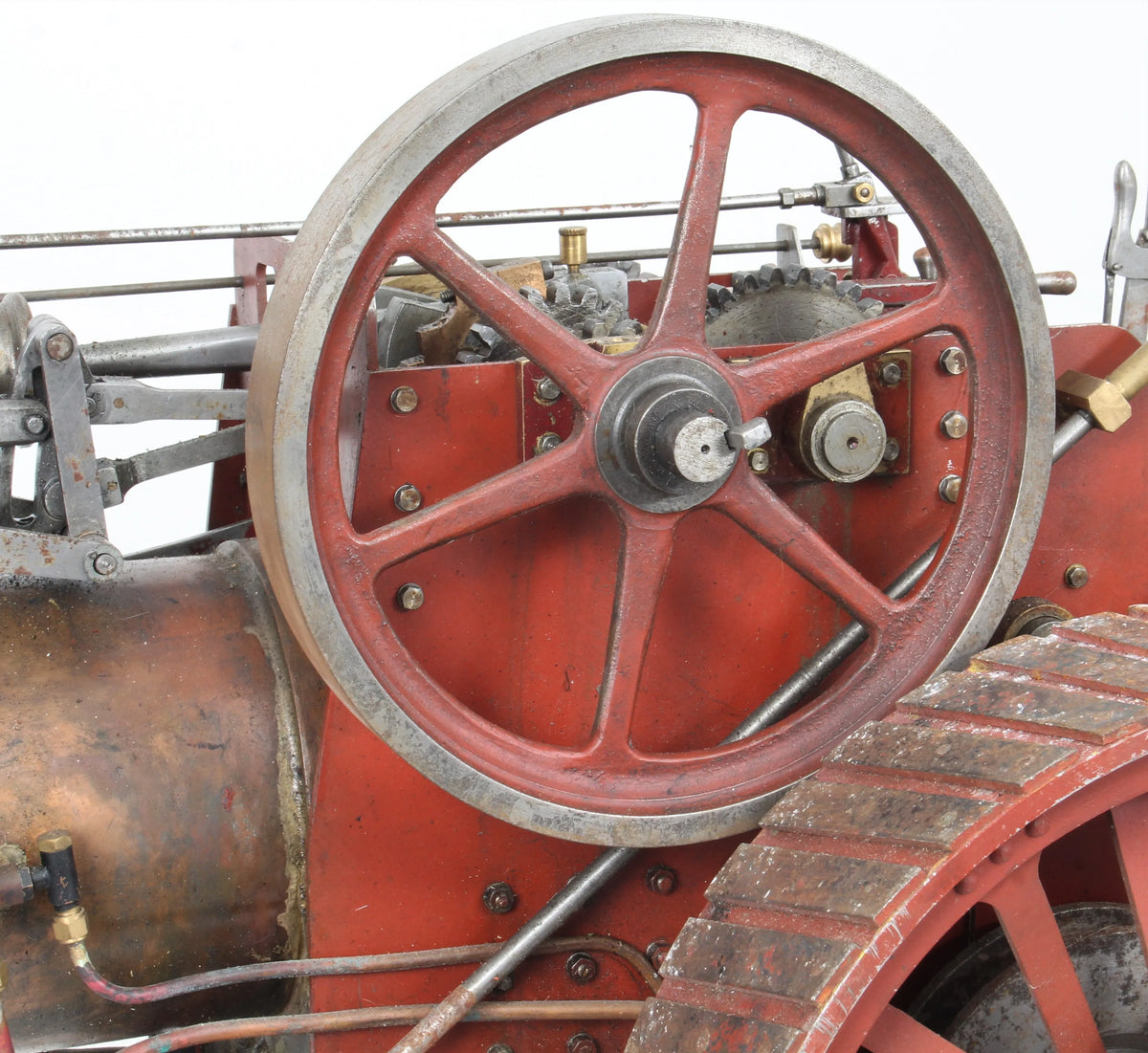 2 inch scale "Minnie" traction engine with driving truck