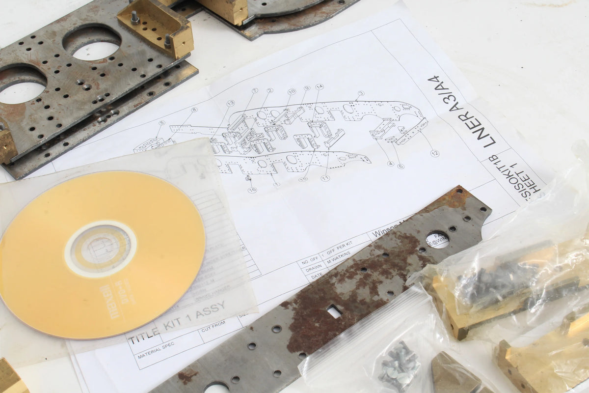 Frames & drawings for 5 inch gauge A3