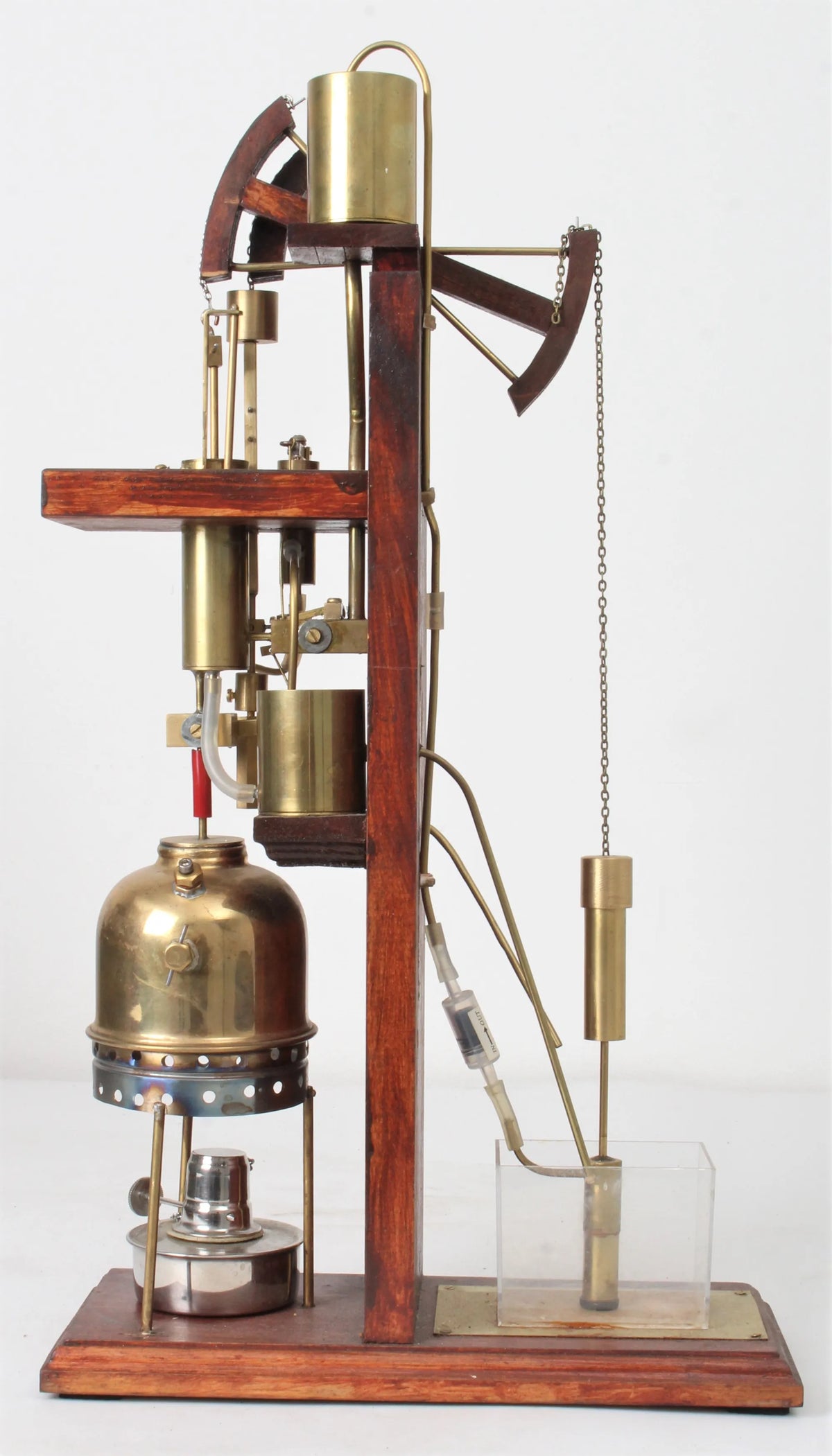 Newcomen atmospheric beam engine
