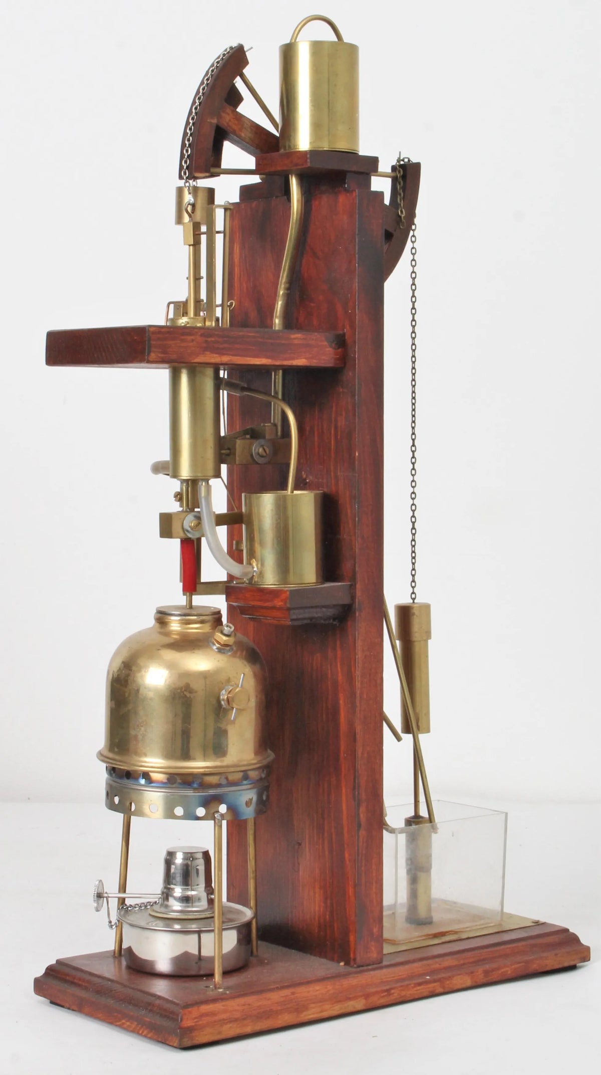 Newcomen atmospheric beam engine