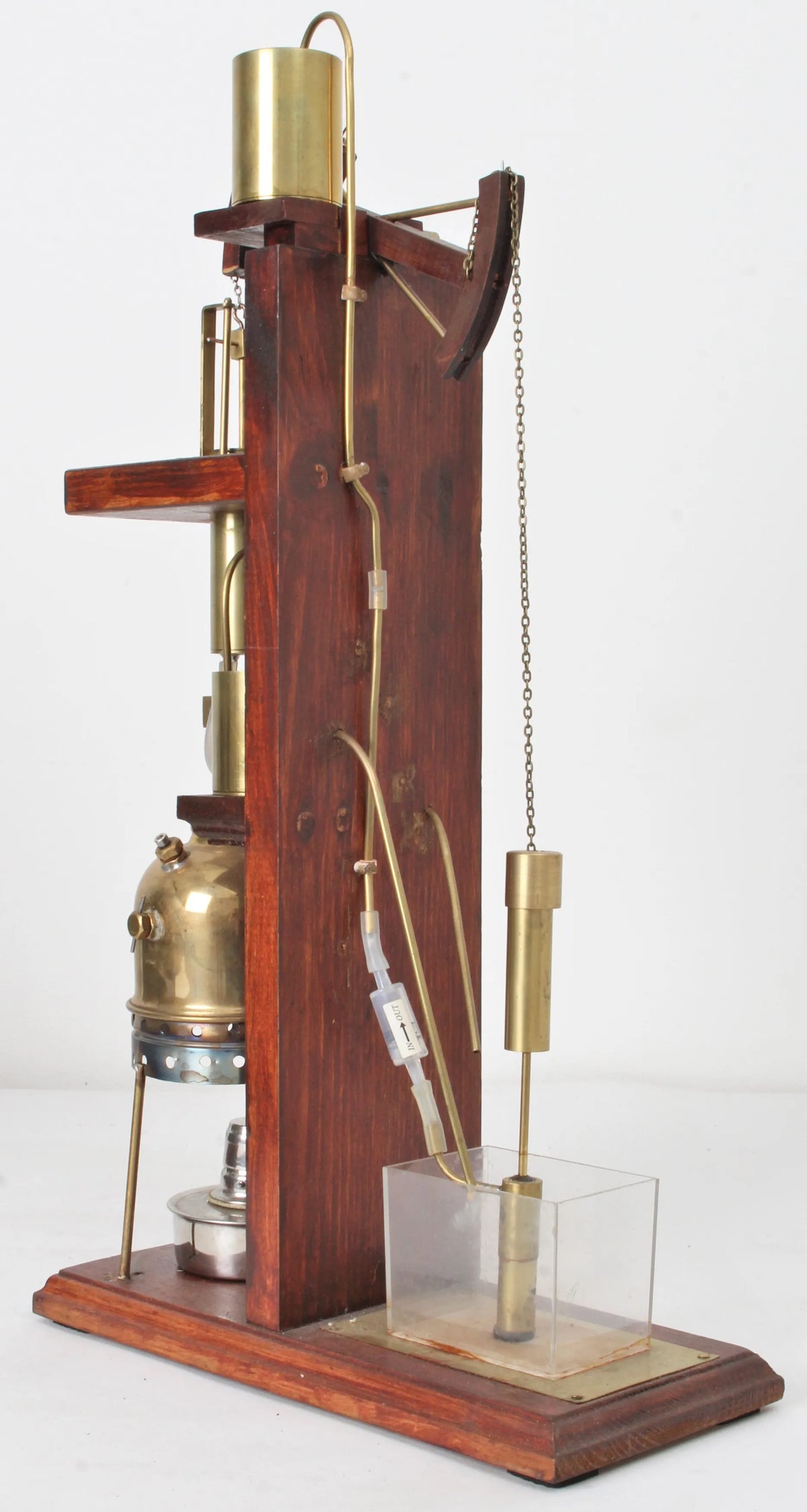 Newcomen atmospheric beam engine