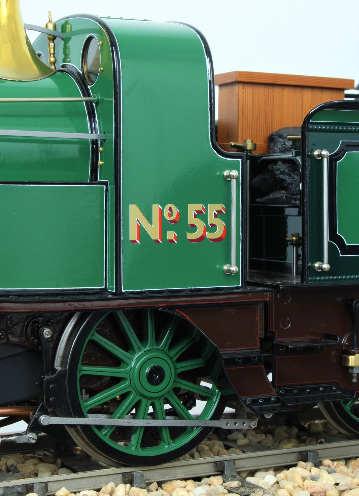 3 1/2 inch gauge GNR Stirling 8 foot Single