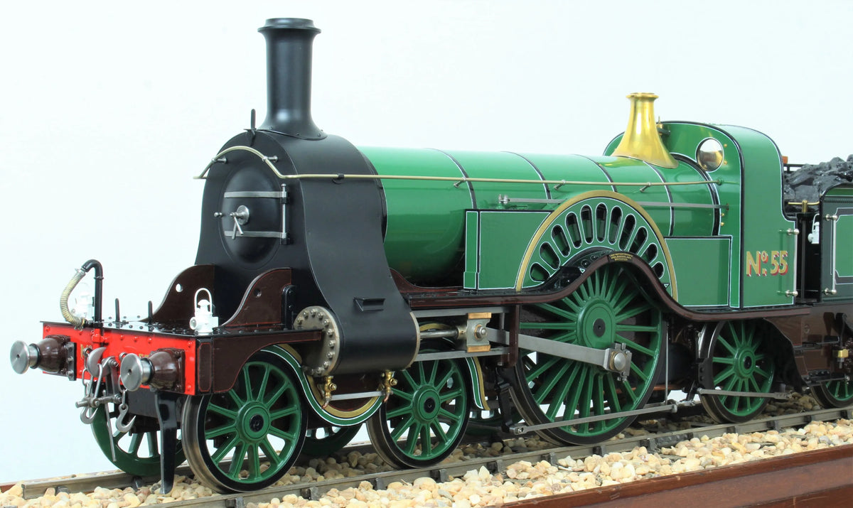 3 1/2 inch gauge GNR Stirling 8 foot Single