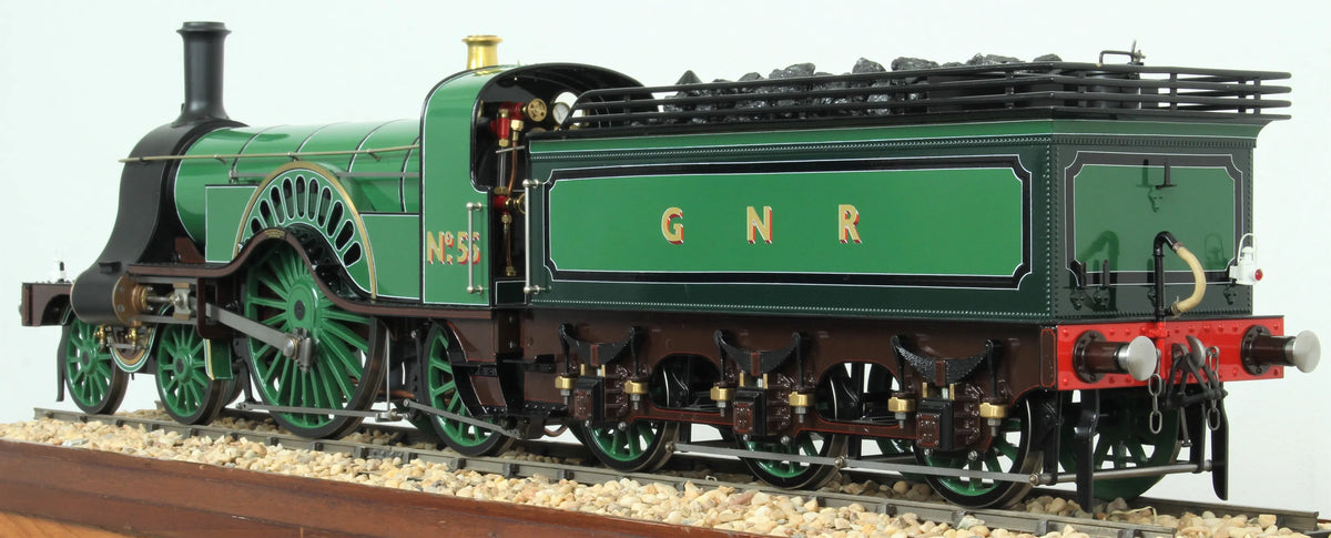 3 1/2 inch gauge GNR Stirling 8 foot Single