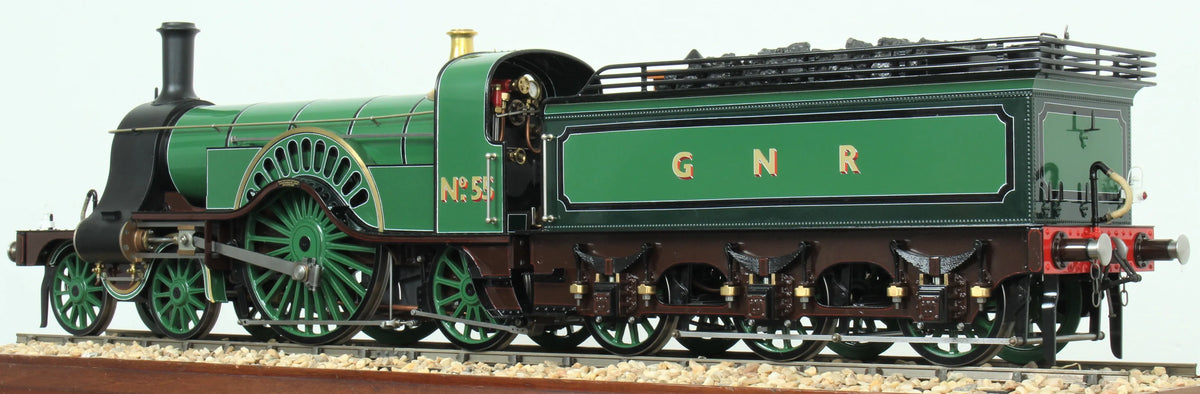 3 1/2 inch gauge GNR Stirling 8 foot Single