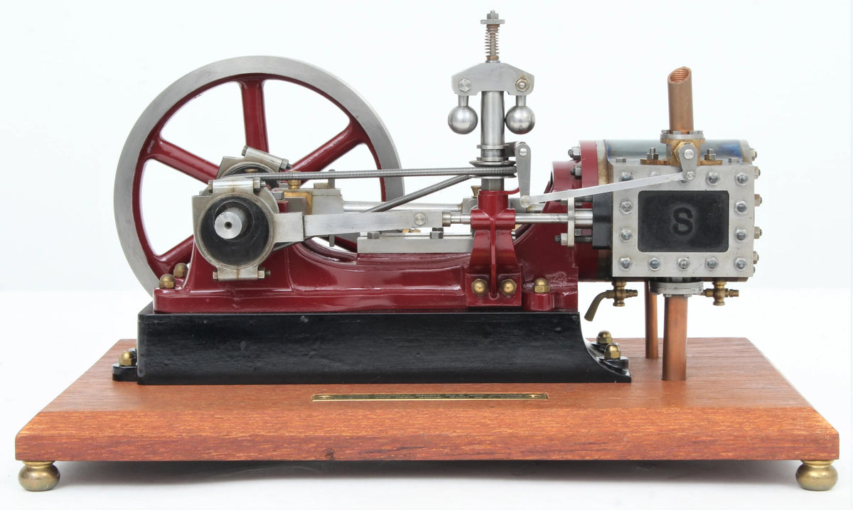 Stuart No.9 with governor & feed pump