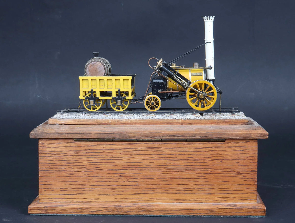 Vintage demonstration model Stephenson's "Rocket"