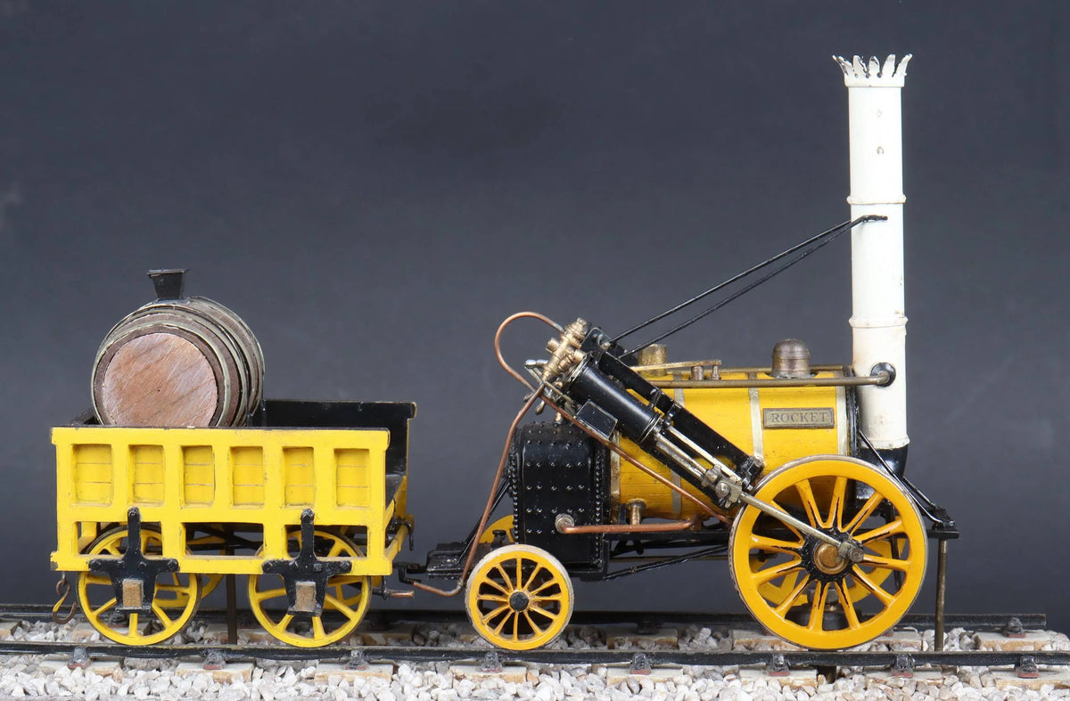 Vintage demonstration model Stephenson's "Rocket"
