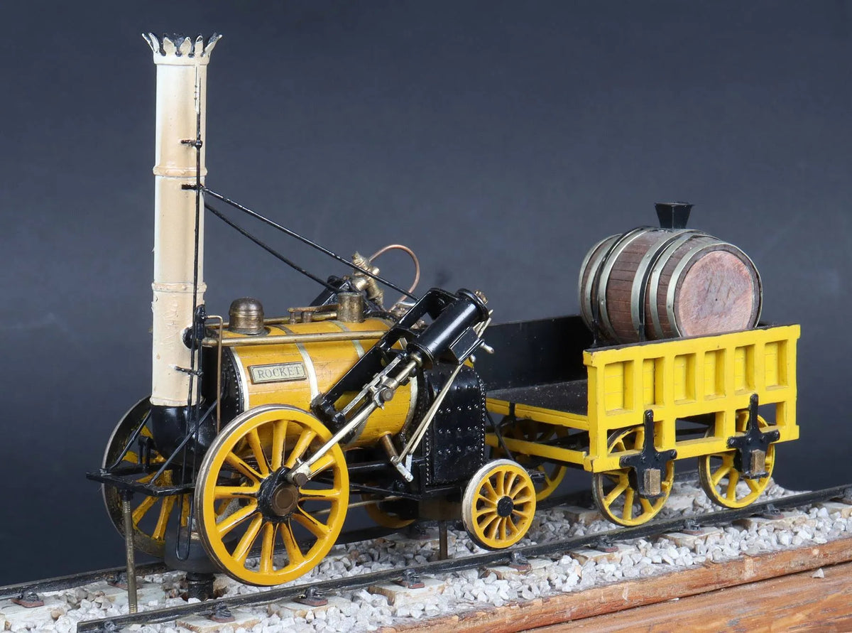 Vintage demonstration model Stephenson's "Rocket"