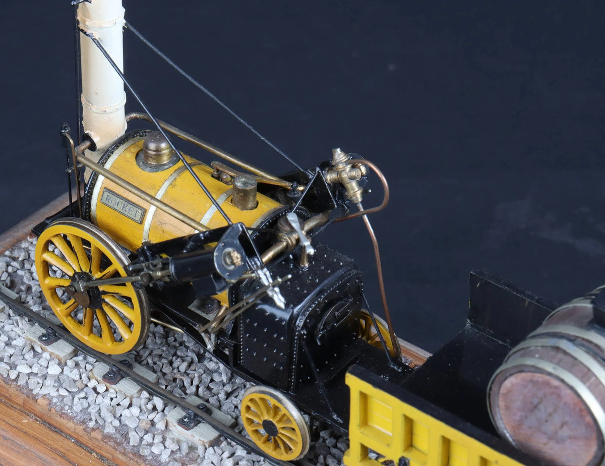 Vintage demonstration model Stephenson's "Rocket"
