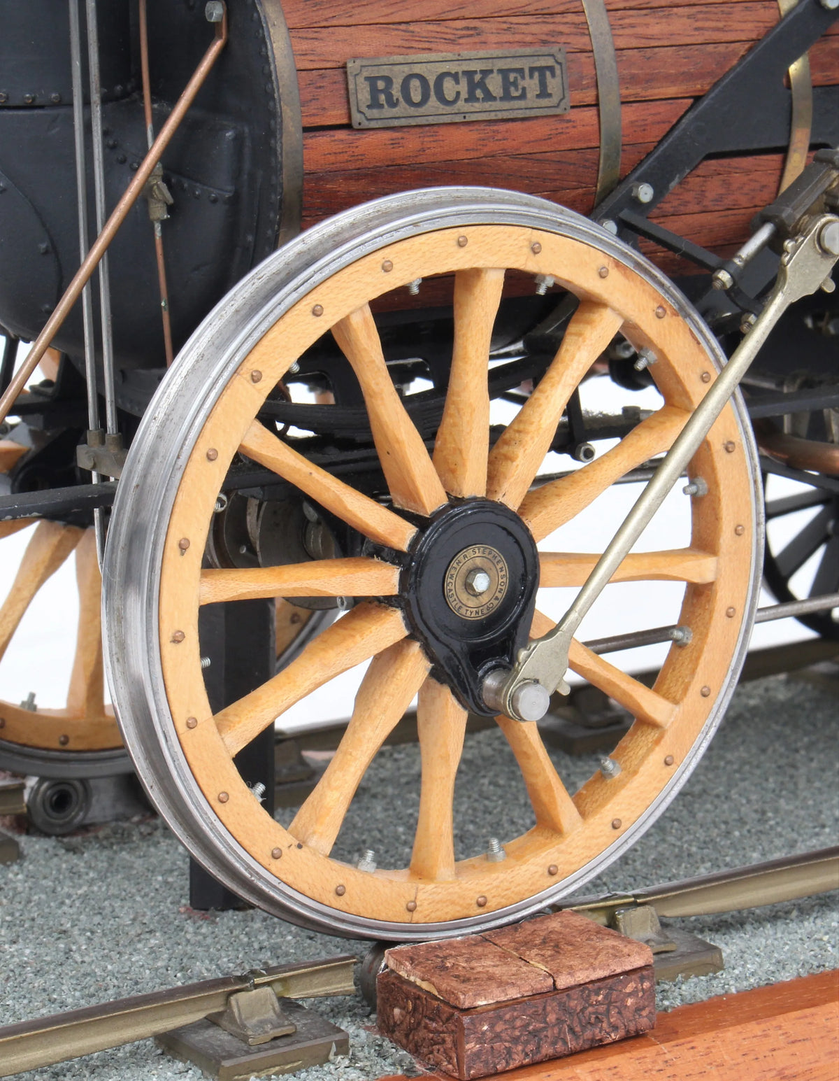 Maxell Hemmens 3 1/2 inch gauge Stephenson's "Rocket"