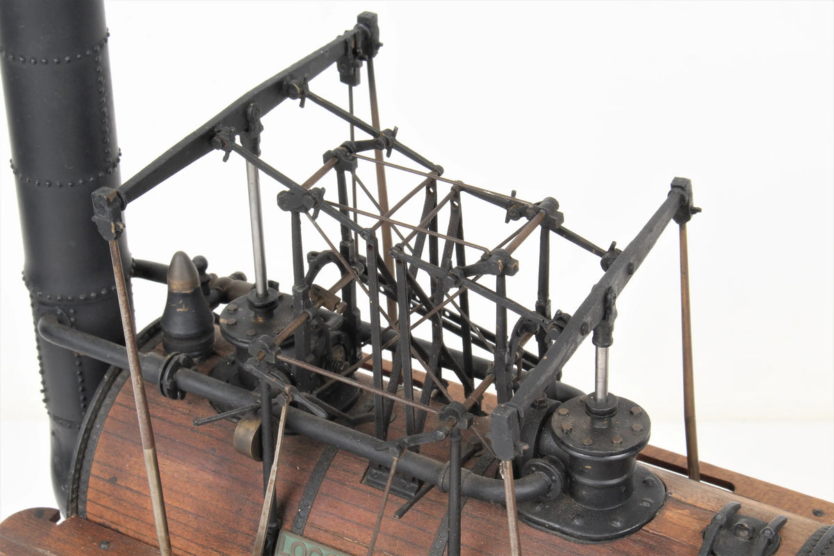 Maxwell Hemmens 3 1/2 inch gauge display model "Locomotion No.1"
