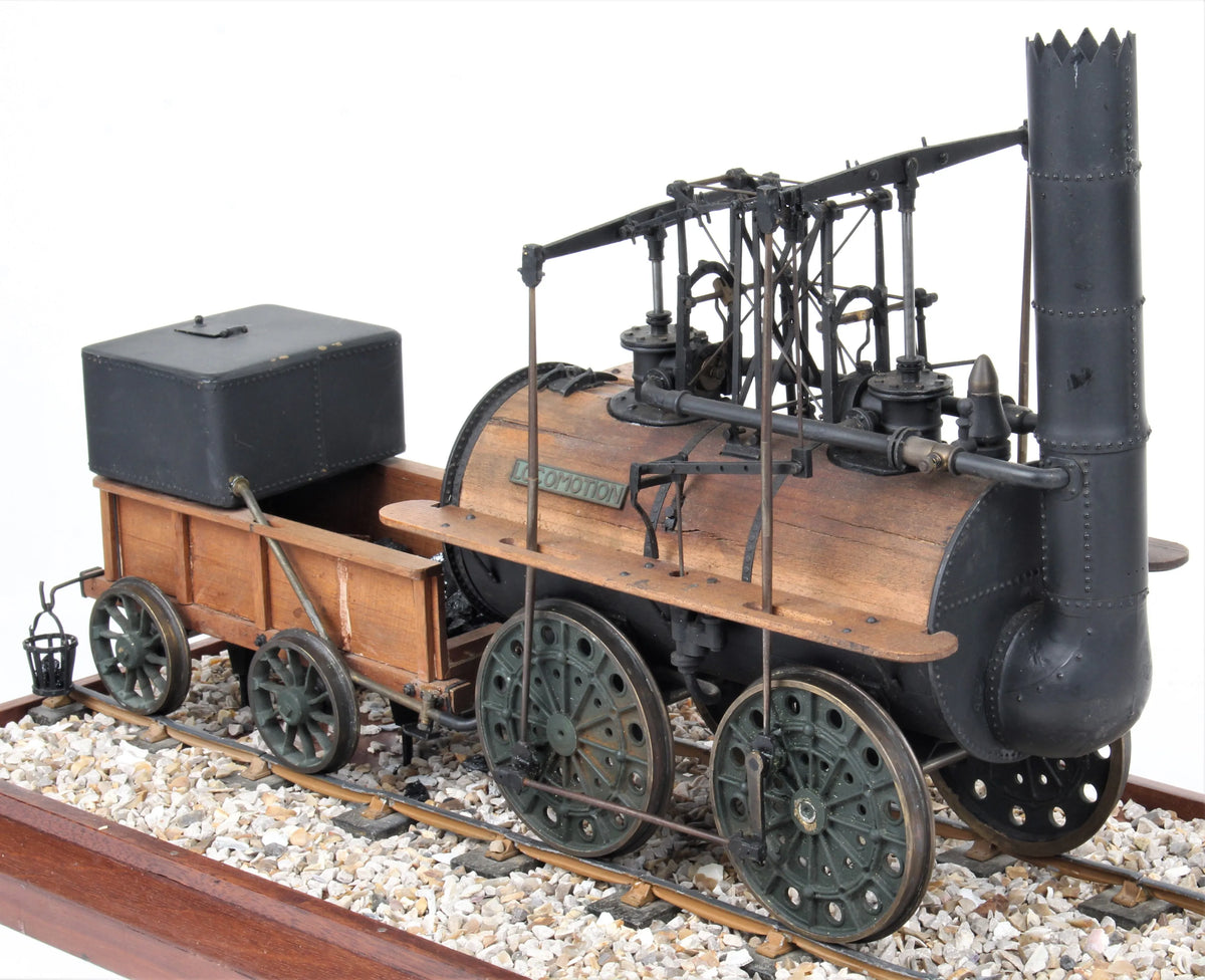 Maxwell Hemmens 3 1/2 inch gauge display model "Locomotion No.1"