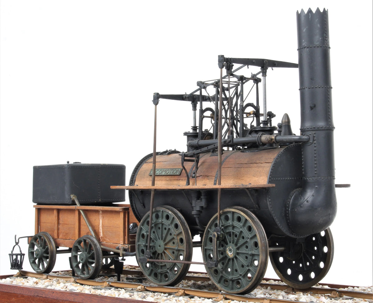 Maxwell Hemmens 3 1/2 inch gauge display model "Locomotion No.1"