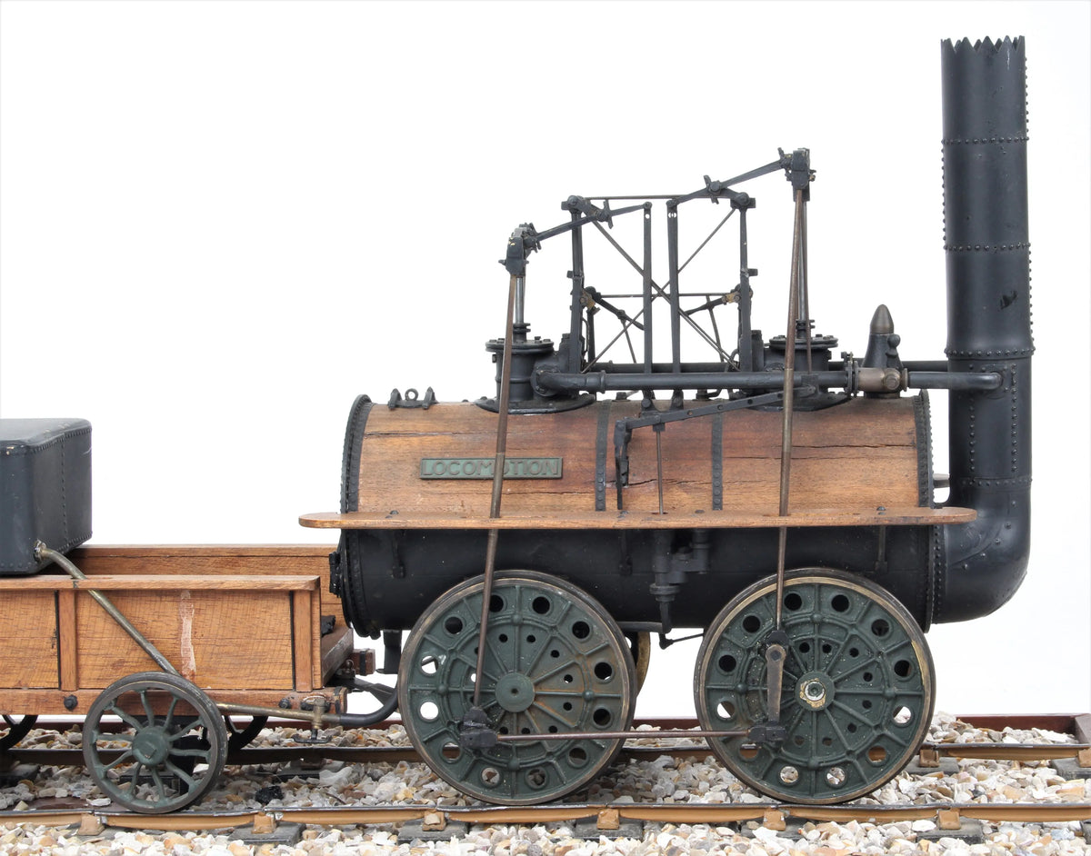 Maxwell Hemmens 3 1/2 inch gauge display model "Locomotion No.1"
